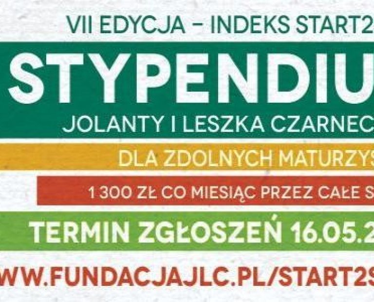 Ruszyła VII Edycja INDEKSU START2STAR – STYPENDIUM DLA ZDOLNYCH MATURZYSTÓW
